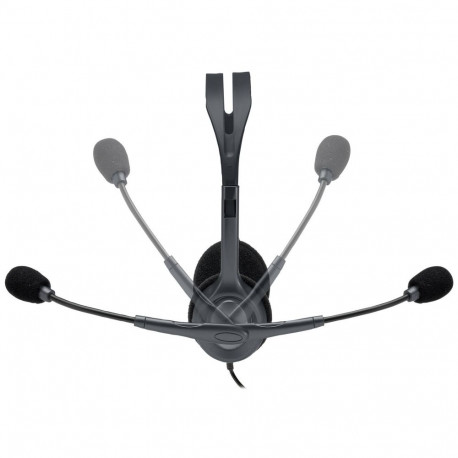 HEADSET STEREO H111/GREY 981-000593 LOGITECH