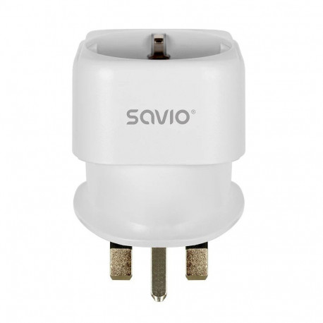 SAVIO AP-04 Travel Adapter EU - UK