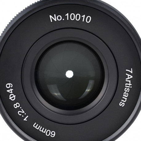 7Artisans 60mm f/2,8 II Macro - MFT