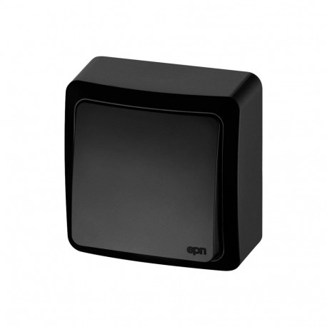 kahepoolne lüliti must