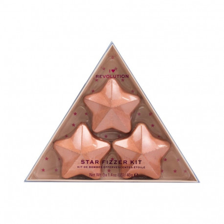 I Heart Revolution Star Bath Fizzer Kit (40ml) (Coconut) (Star Bath Fizzer 3 x 40 g)