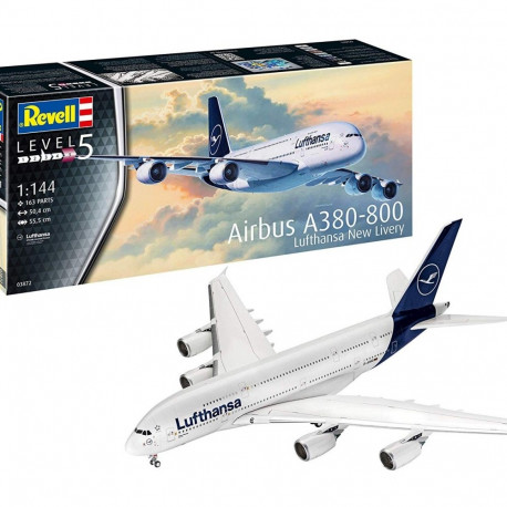 Plastic model Airbus A380-800 Lufthansa New Livery