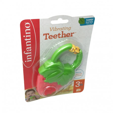 INFANTINO Vibreeriv närimiskõrin Maasikas