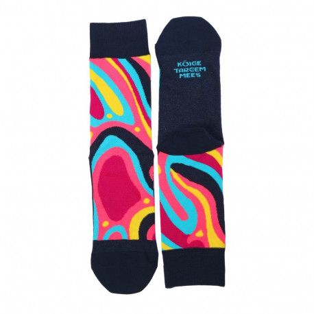 SOKISAHTEL KÕIGE TARGEM MEES värvilised sokid 446
