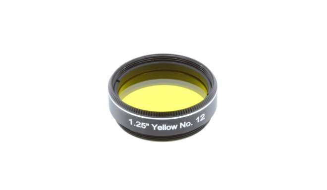 Filter 1.25" Yellow No.12, EXPLORE SCIENTIFIC