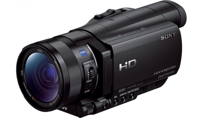 Sony HDR-CX900, melns