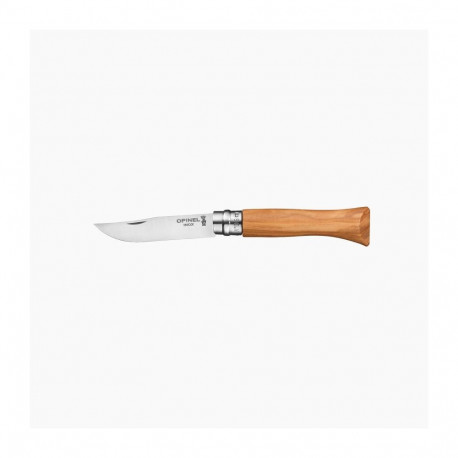 Knife Nr. 06, Stainless steel, Olive Wood, Opinel