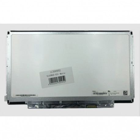Notebook screen 13.3" 1366x768 HD, LED, SLIM, matte, 30pin (right), A+