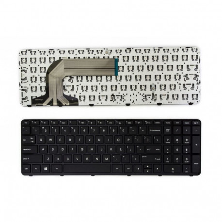 Keyboard HP: Pavilion 17-e152sr with frame