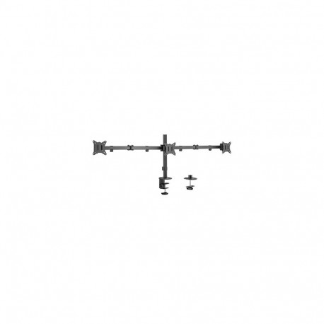 Triple-Monitor 17"-27" Desk Mount