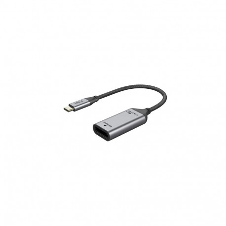 Adapter USB-C (M) to DisplayPort (F), 4K/60Hz, with gold-plated connectors