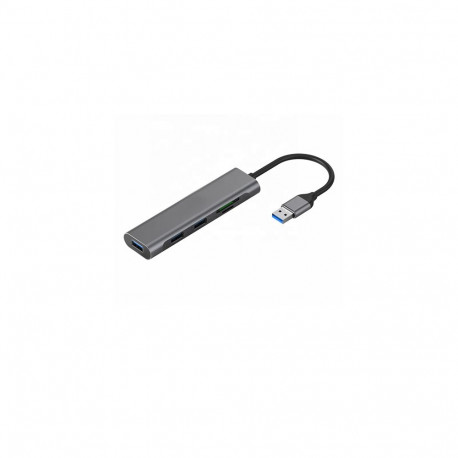 Adapter USB 3.0 - 3 x USB 3.0, SD, TF