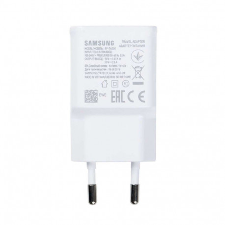 EP-TA200EWE Samsung USB-A 15W Travel Charger white (OEM)