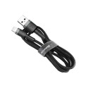 Baseus Cafule USB Lightning Cable 1,5A 2m (Gray+Black)