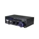 Blitzwolf AS-22 audio amplifier, 45W, Bluetooth 5.0, USB + remote control (black)