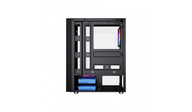 GEMBIRD computer case Fornax 2500 ATX - ARGB backlight black