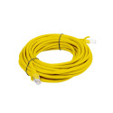 PATCHCORD CAT.6 UTP 5M YELLOW FLUKE PASSED LANBERG