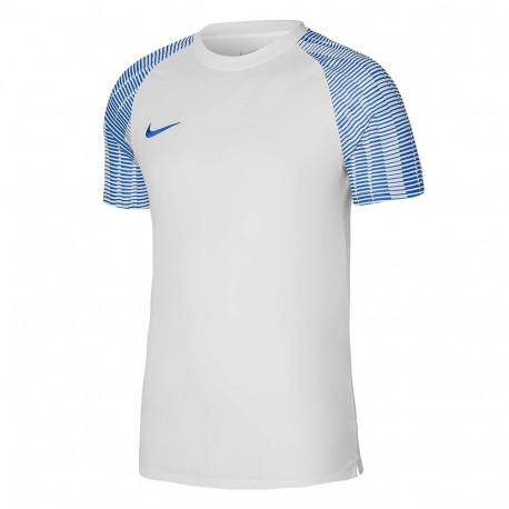 Nike meeste lühikeste varrukatega särk Dri-FIT Academy JSY SS DH8031 102 2XL, valge-sinine