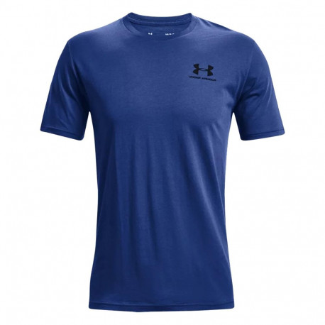 Koszulka męska Under Armour Sportstyle Left Chest Ss niebieska 1326799 432 S