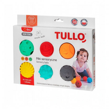 AM Tullo sensoorsed pallid 462 nägudega 6tk, värviline