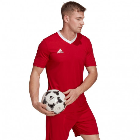 Koszulka męska adidas Entrada 22 Jersey czerwona H61736 L
