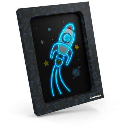 Kidywolf Illuminated Wall Decoration Set 9-pieces