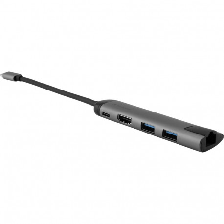 Verbatim USB-C multiport hub USB 3.0 HDMI gigabit ethernet