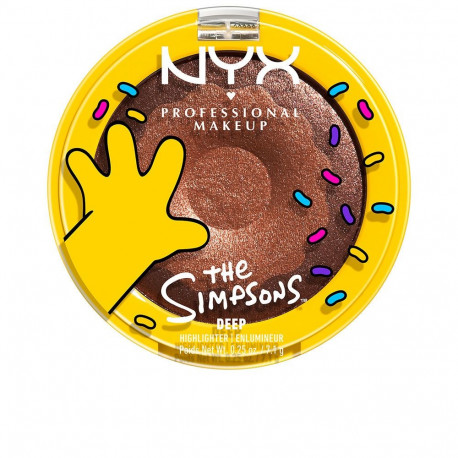 NYX Professional Makeup särapuuder The Simpsons Donut 7,1gr, #Deep