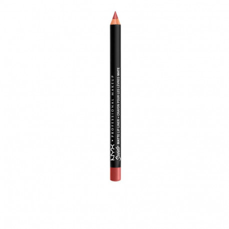 NYX PROFESSIONAL MAKE UP SUEDE matte lip liner #cannes