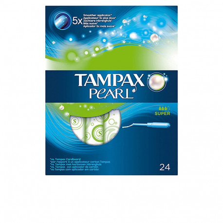 Tampax tamponid Pearl super 24tk