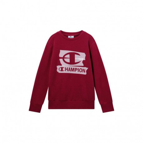 Children’s Sweatshirt without Hood Champion Graphic Shop Maroon Dark Red - 11-12 Years