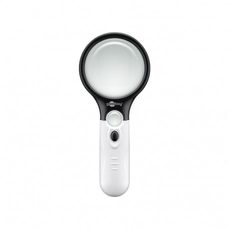 LED reading magnifier