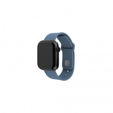 FIXED Silicone Sporty Strap Set for Apple Watch 38/40/41mm, green-blue