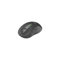 Logitech Signature M650 Wireless Mouse RF Wireless+Bluetooth Optical 4000 DPI, Graphite