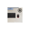 Logitech M190 Full-Size Wireless Mouse, RF Wireless, 1000 DPI, Red