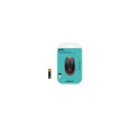 Logitech M190 Full-Size Wireless Mouse, RF Wireless, 1000 DPI, Red