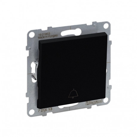 nupplüliti kellasümboliga must