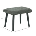 Stool MATEO grey