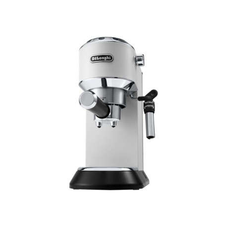 Delonghi Dedica EC685W valge poolautomaatne espressomasin, 15 bar, integreeritud piimavahustaja, 130