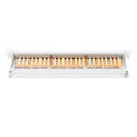 Digitus DN-91624S valge patch paneel CAT 6 24 x RJ45