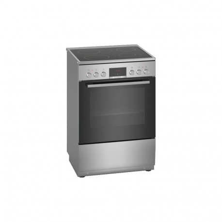 Bosch HKR39A250U klaaskeraamiline pliit elektriahi roostevaba teras laius 60 cm elektrooniline süüde