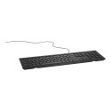 Dell | KB216 | Multimedia | Wired | US | Black | Numeric keypad