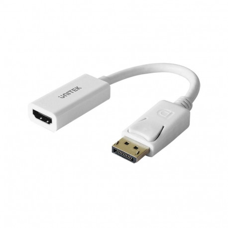 Adapter - UNITEK Y-6332 DisplayPort to HDMI 0.2m 210x21x12mm