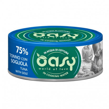 Cat Food - Oasy More Love Tuna with Sole Wet Food 70g Gluten-Free