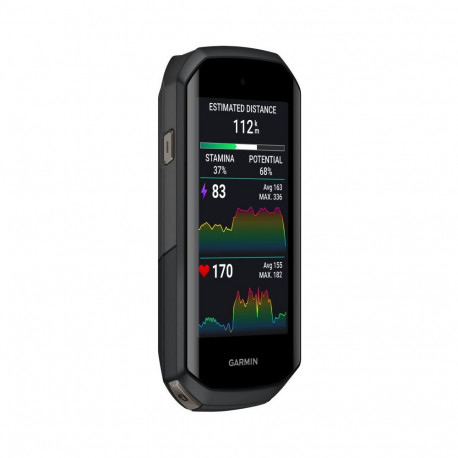 Wireless Bicycle Computer - Garmin Edge 1050 Black Garmin Edge 1050 Bundle with GPS Navigation and T