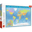 TREFL puzzle World Map 2000 pcs