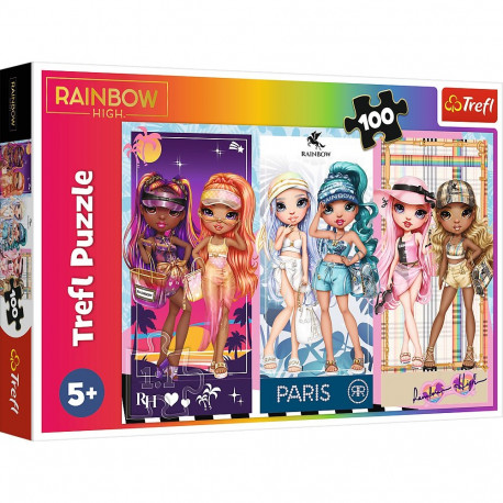 TREFL RAINBOW HIGH Pusle, 100 osa