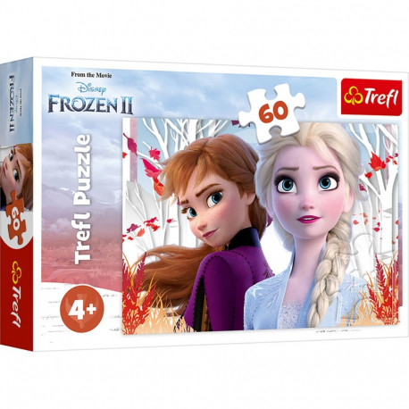 TREFL FROZEN puzzle Frozen II 60 pcs