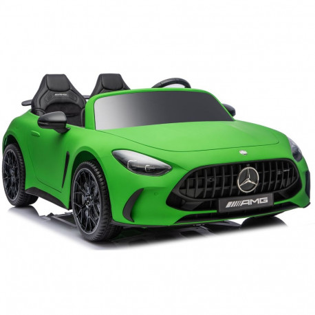 Auto Na Akumulator Mercedes GT63 AMG DKGT63 24V Cichy Silnik Matowy Zielony