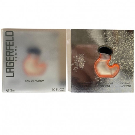 Karl Lagerfeld, Karl Lagerfeld, Eau de Parfum, naistele, 3 ml *Viaal